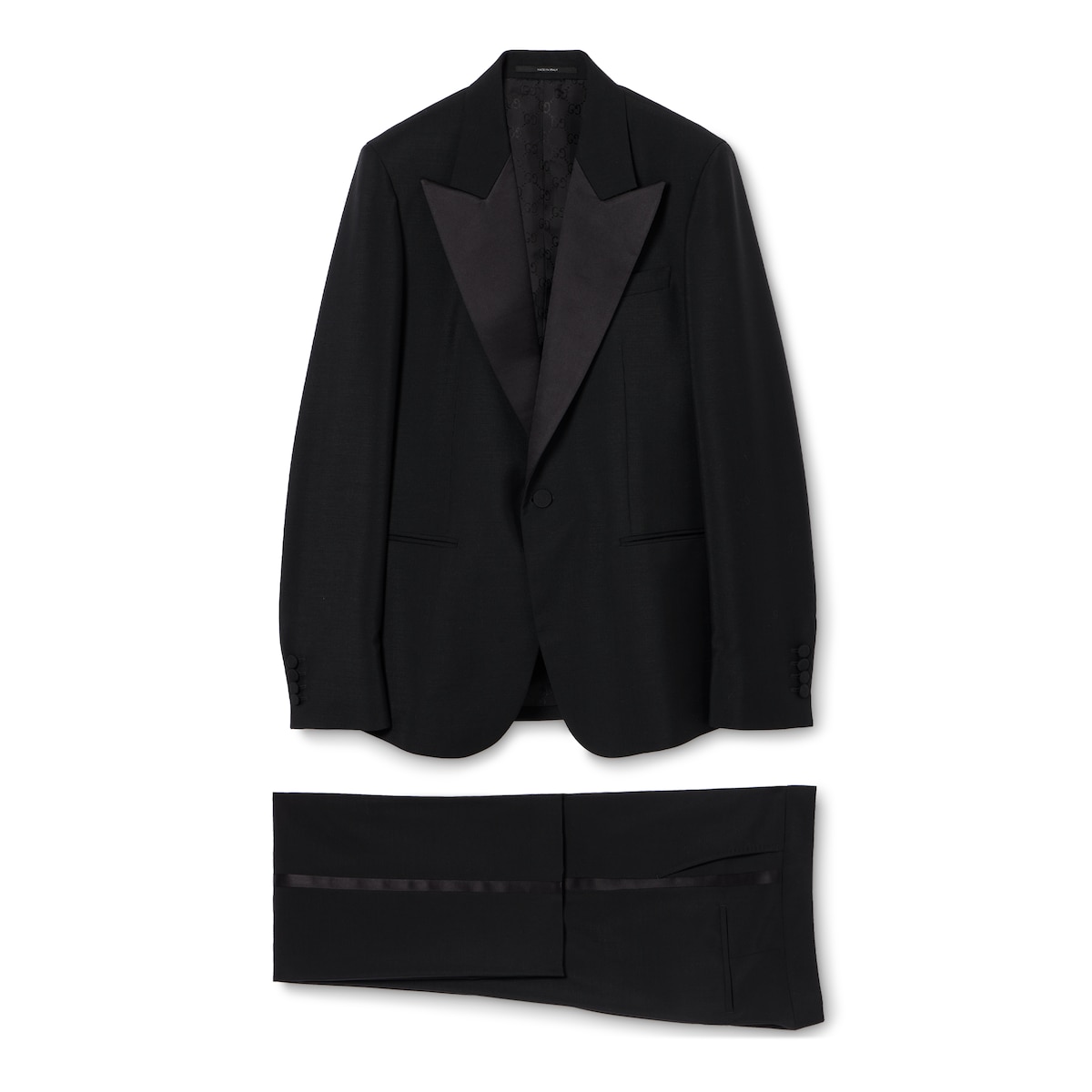 Gucci Light Wool Mohair Canvas Suit