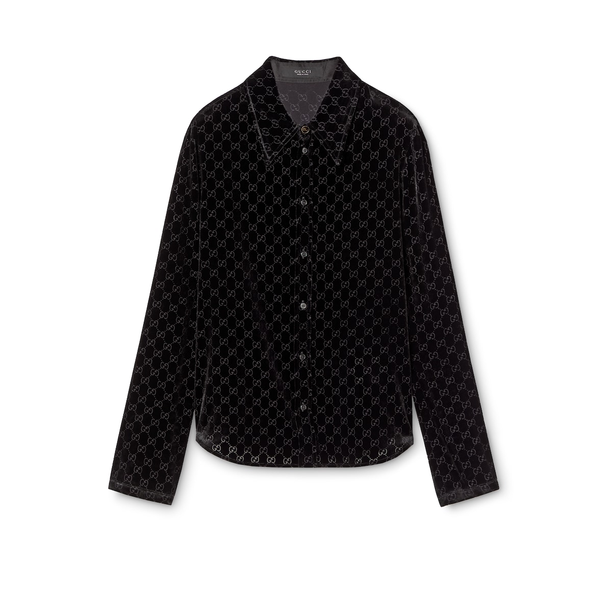 Gucci Stretch GG Velvet Devoré Shirt