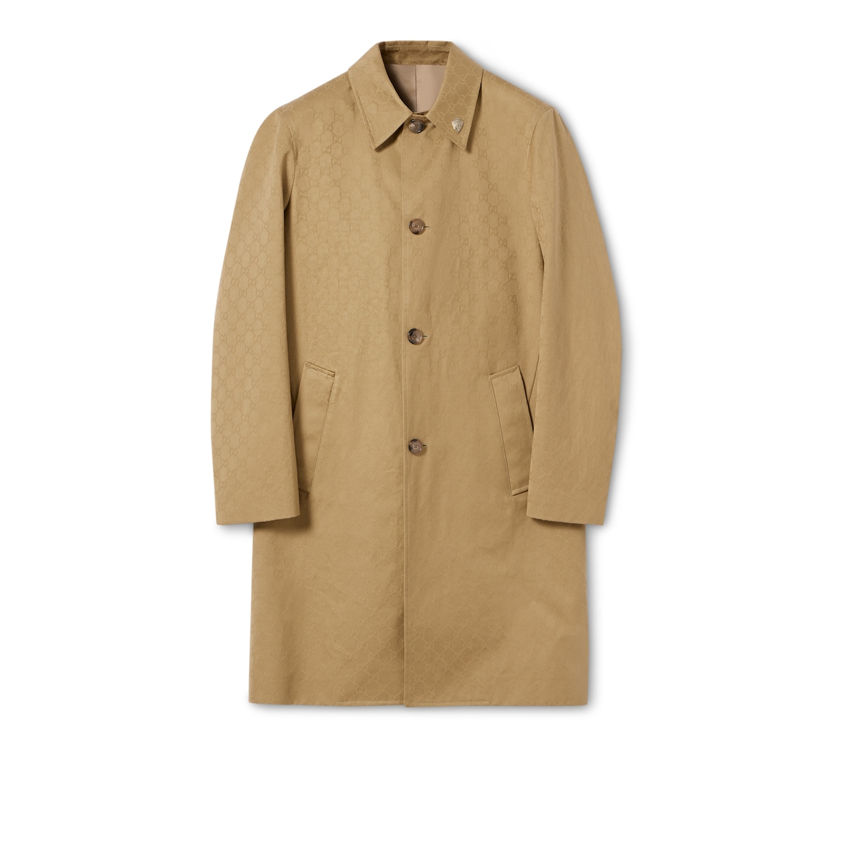 Gucci GG Cotton Gabardine Coat