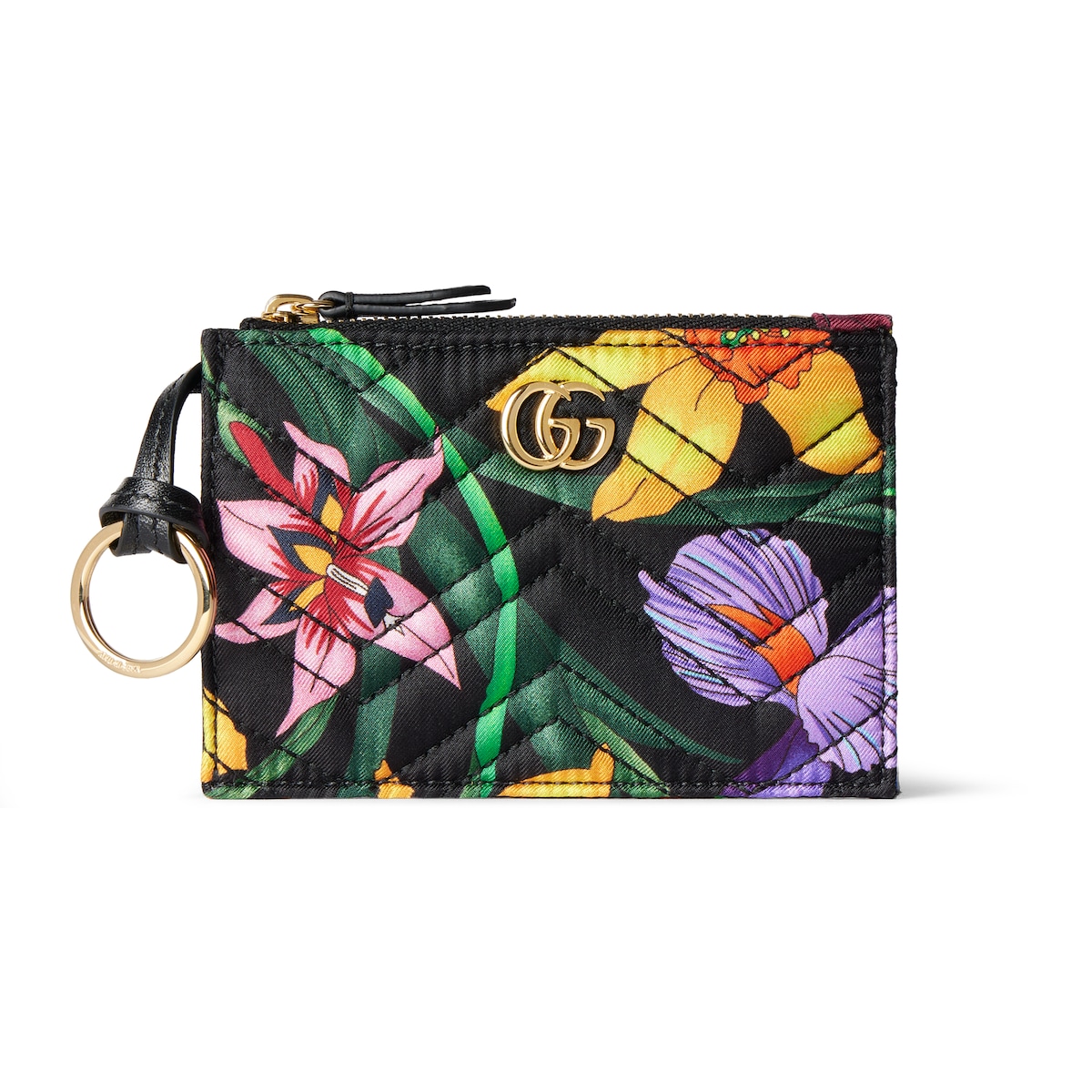 Gucci GG Marmont Zip Key Pouch