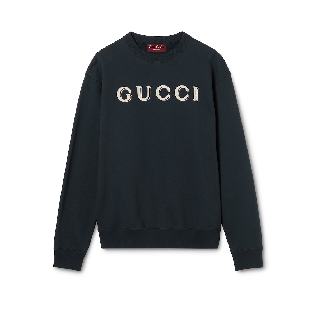 Gucci Cotton Jersey Sweatshirt With Embroidery