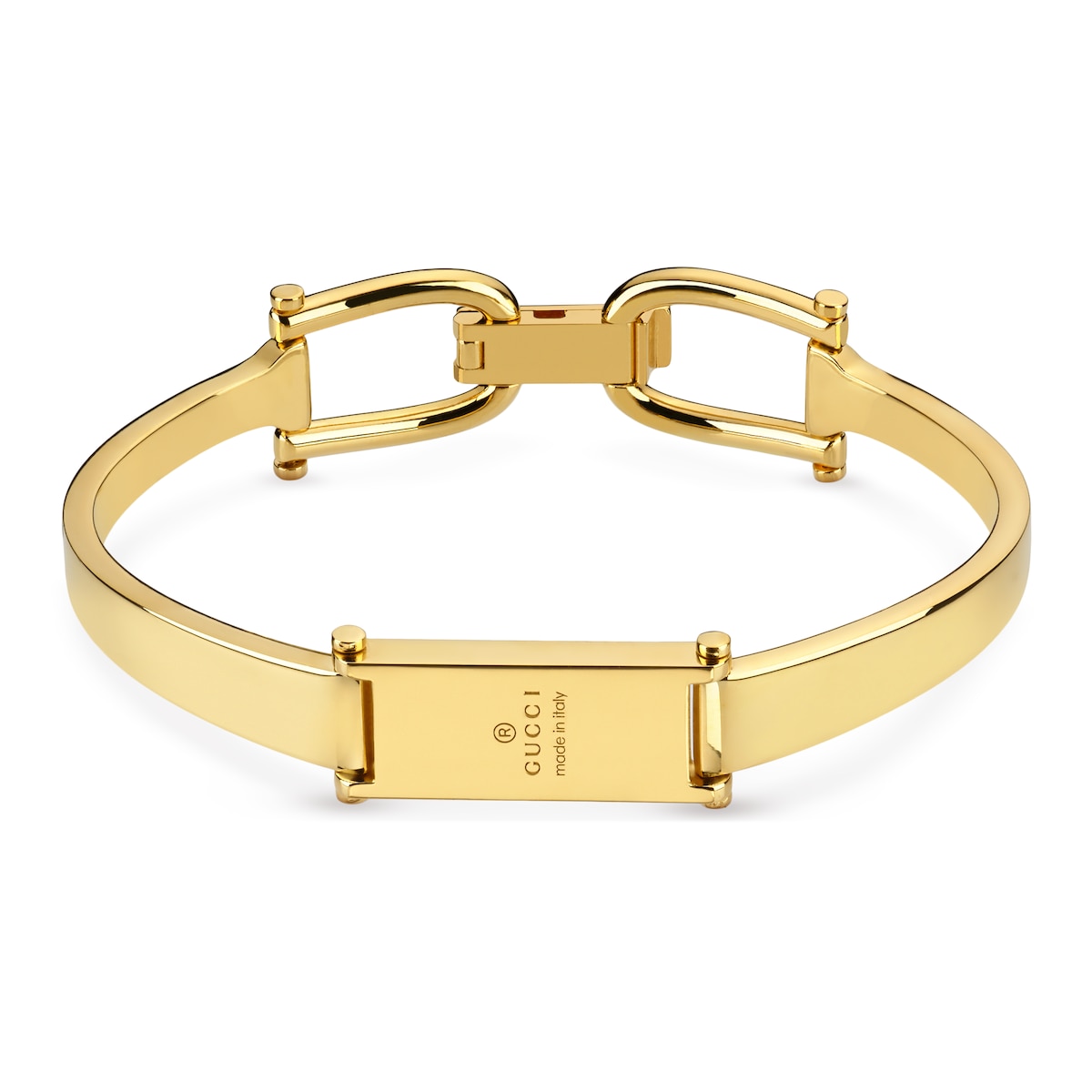 Gucci Stirrup Motif Bangle Bracelet