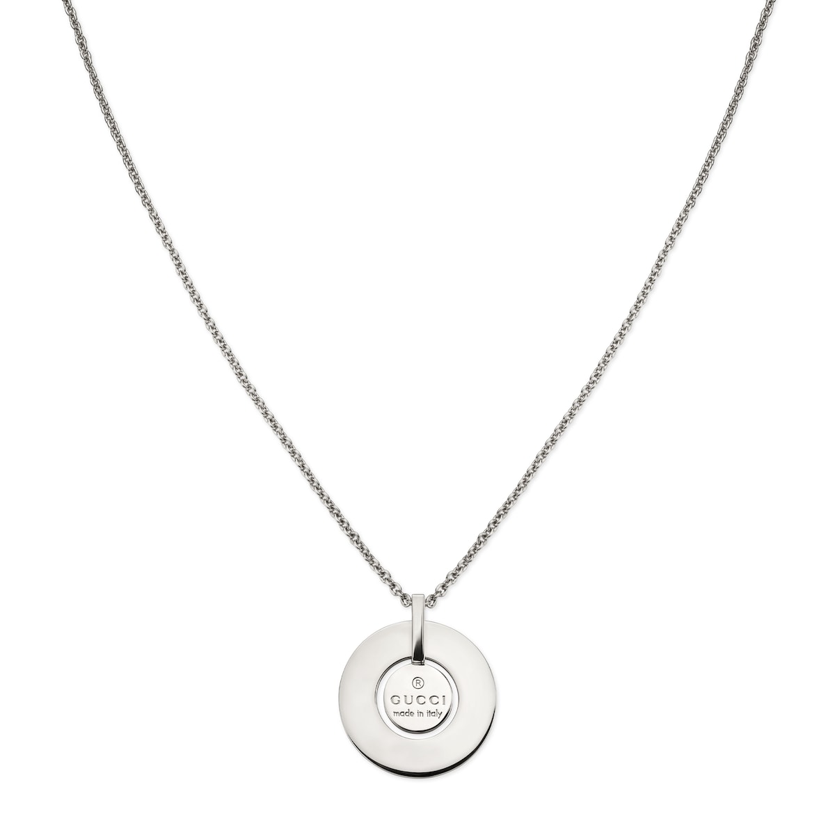 Gucci Trademark Pendant Necklace