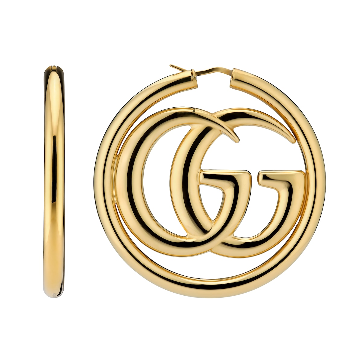 Gucci GG Marmont Hoop Earrings