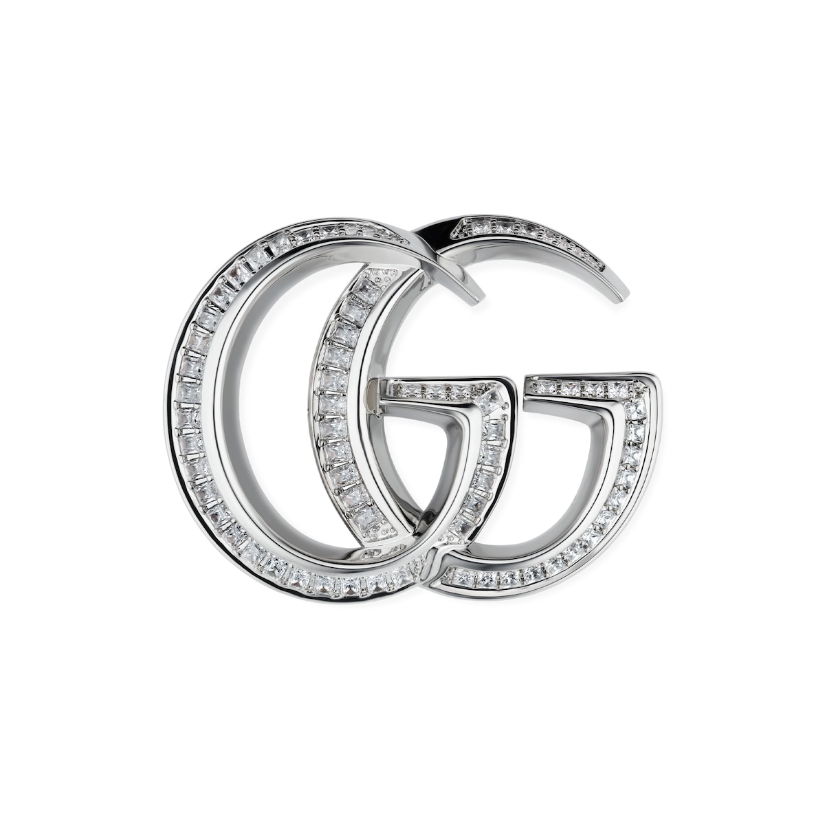 Gucci GG Marmont Crystal Brooch