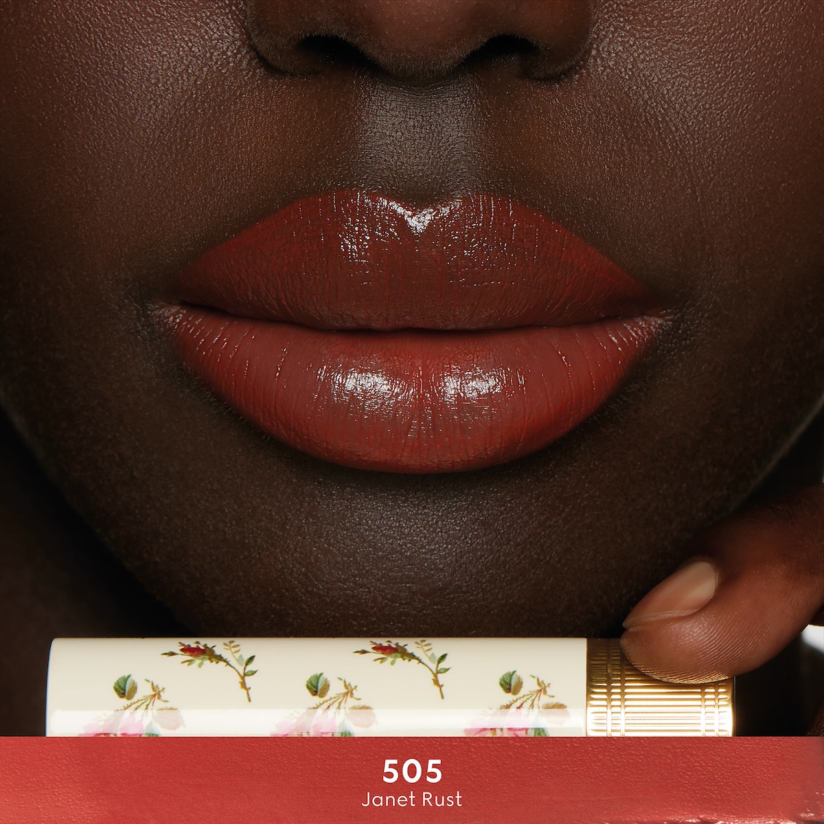 Gucci 505 Janet Rust, Rouge À Lèvres Voile Lipstick | Thumbnail 3 Gucci 505 Janet Rust, Rouge À Lèvres Voile Lipstick | Thumbnail 3
