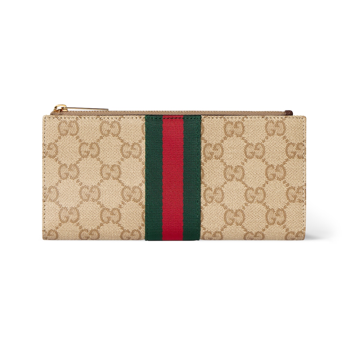 Gucci Long Wallet With Web