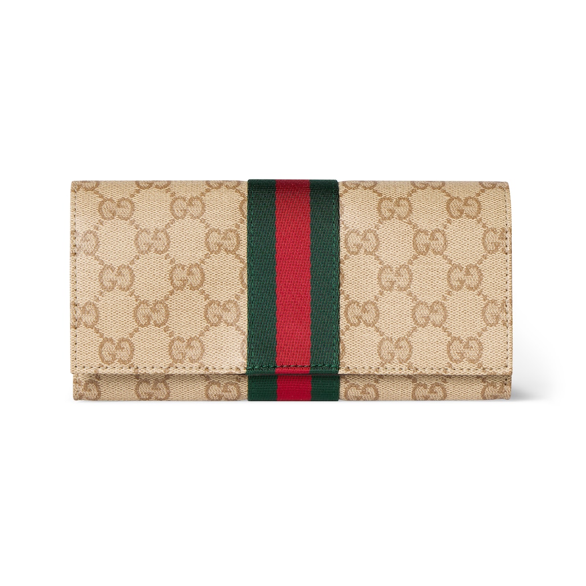 Gucci Long Wallet With Web