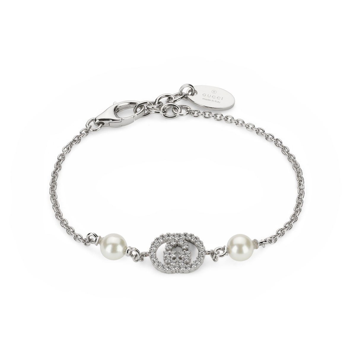 Crystal And Pearl Bracelet