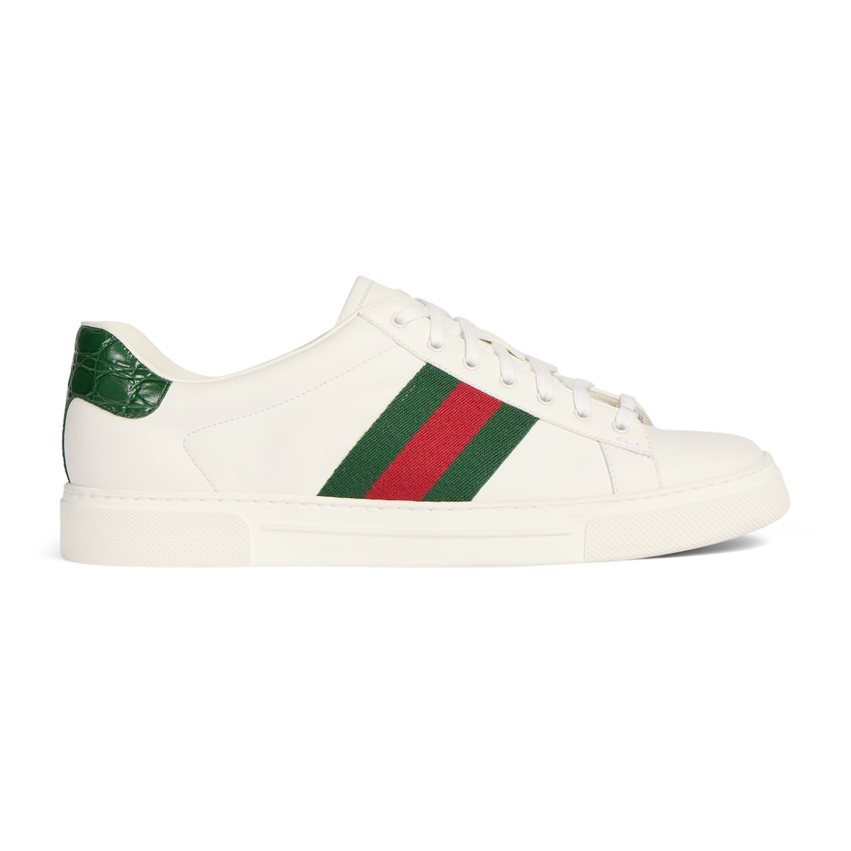 Gucci Gucci Ace Sneaker With Web
