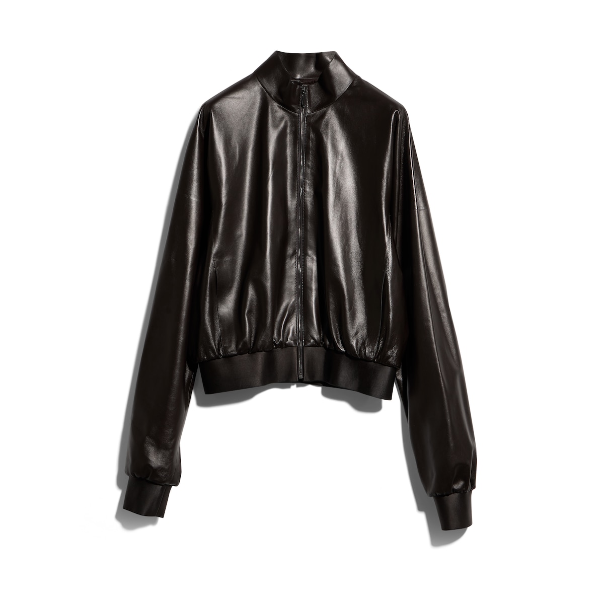 Gucci Soft Nappa Leather Bomber Jacket