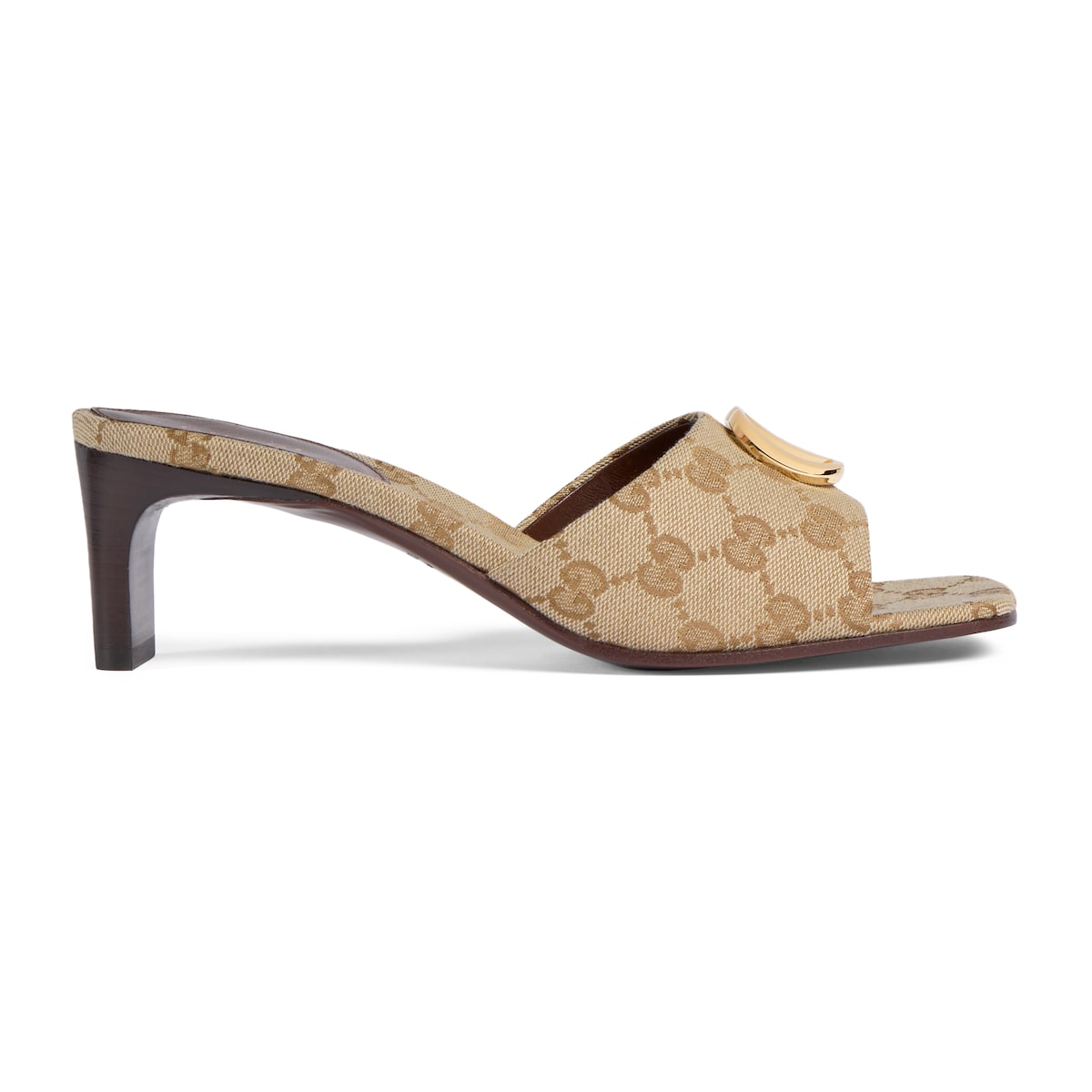 Slide Sandal With Double G