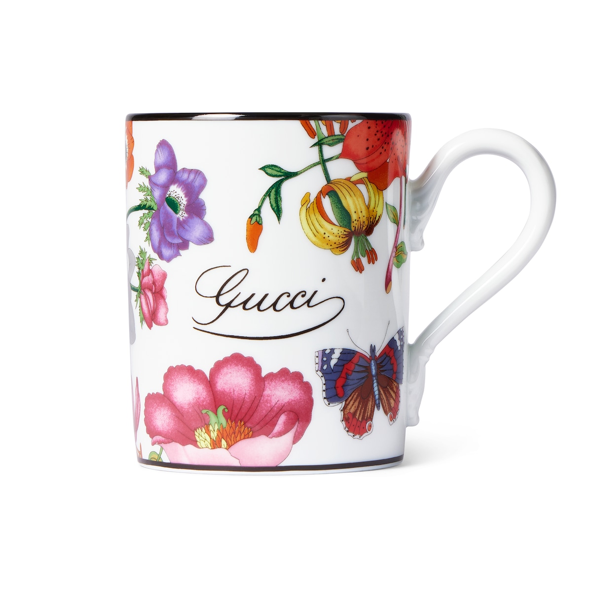 Gucci Flora Print Mug