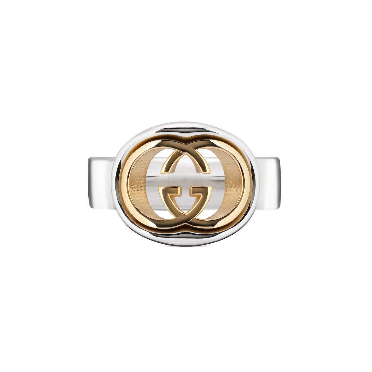 Gucci Interlocking Cut-out Ring