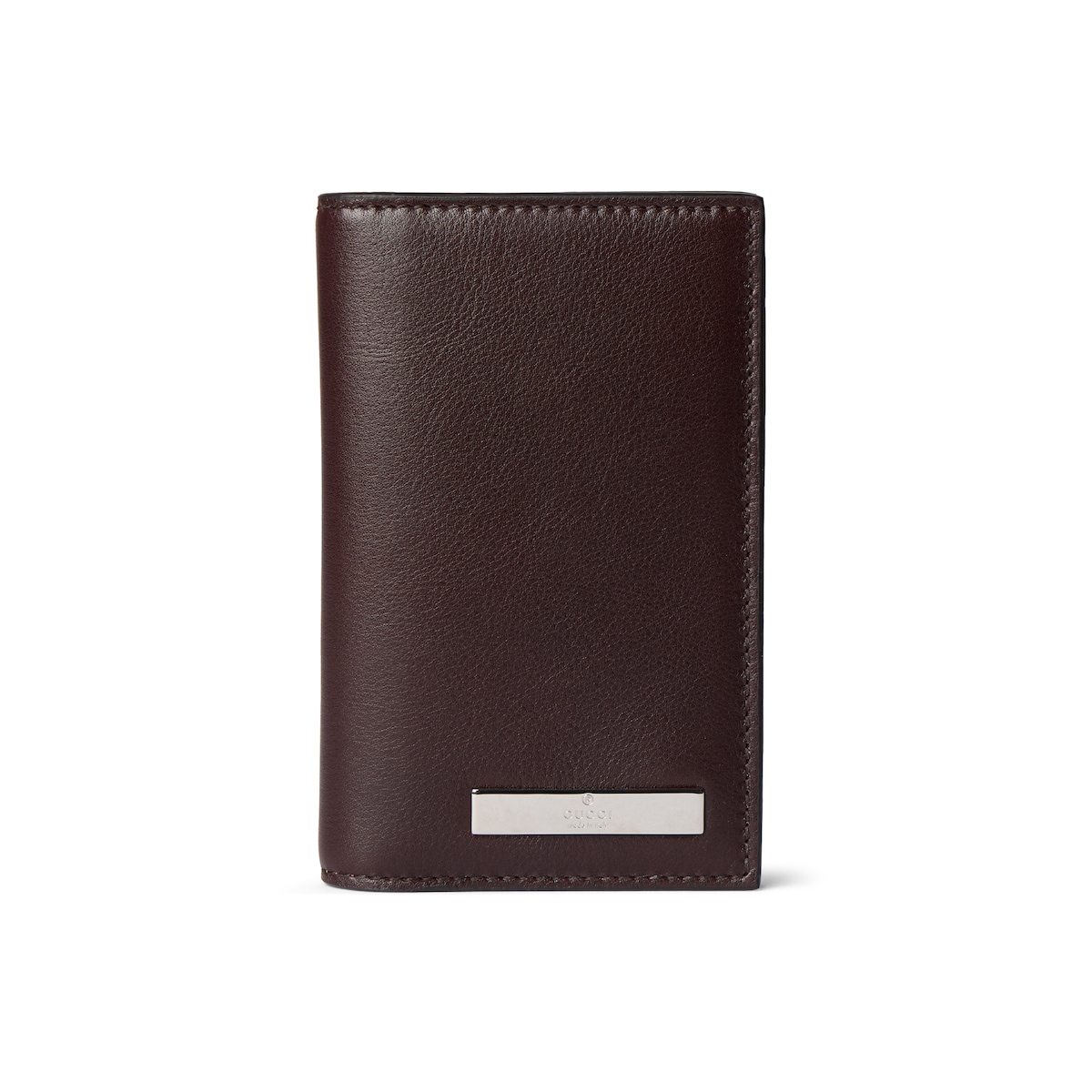 Card Case With Metal Tag