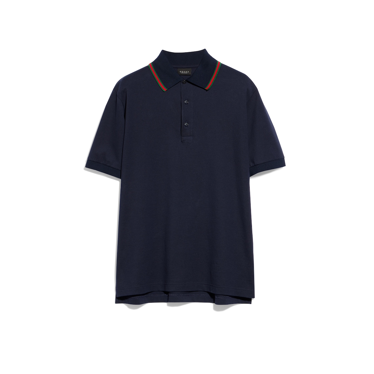 Gucci Cotton Jersey Piquet Polo Shirt