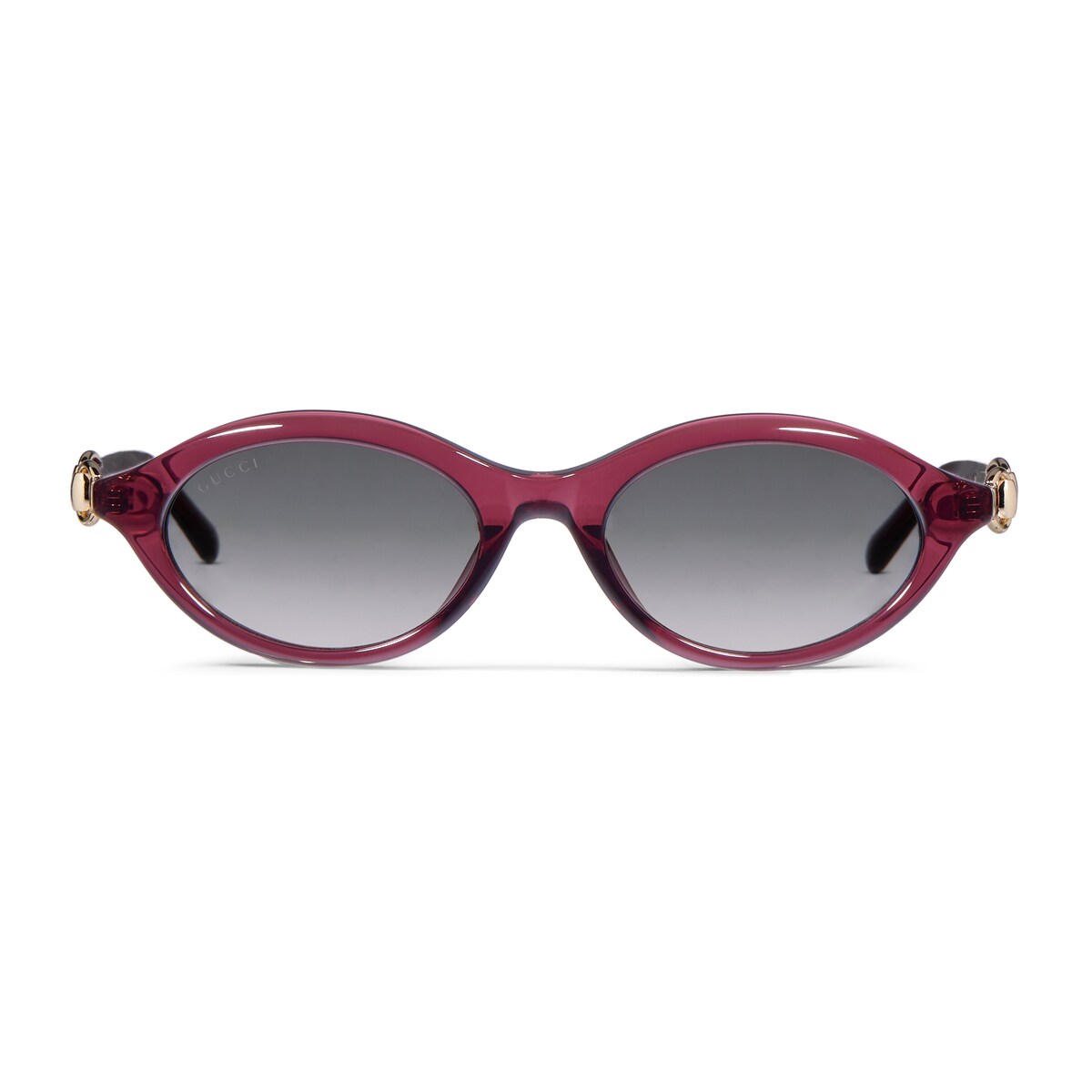 Gucci Oval-frame Sunglasses