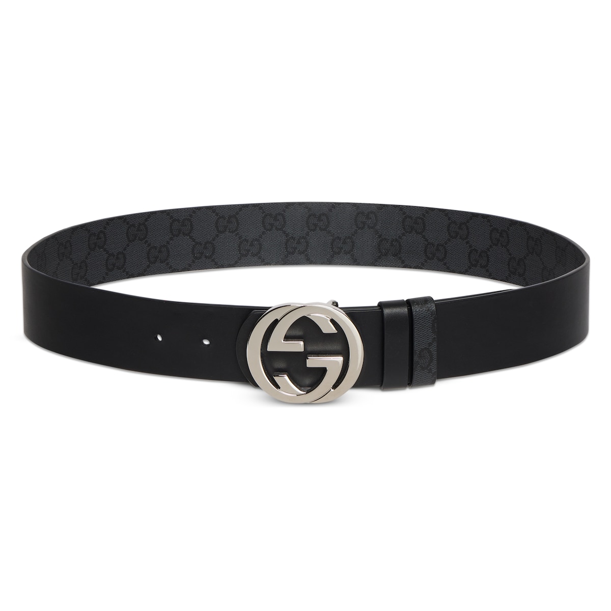 Gucci Reversible Belt With Interlocking G Buckle