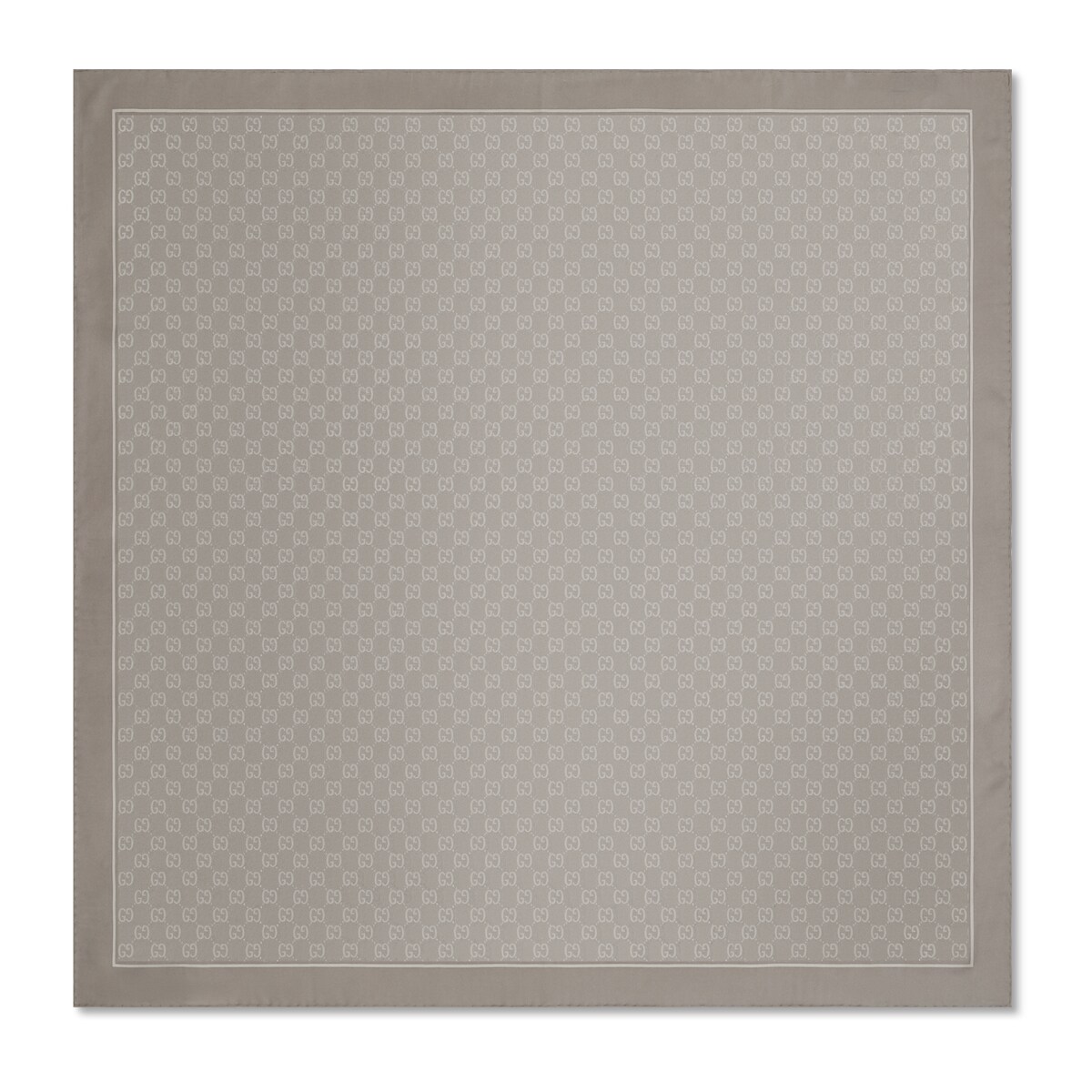 Laminated Printed Silk Twill Carré Laminated Printed Silk Twill Carré