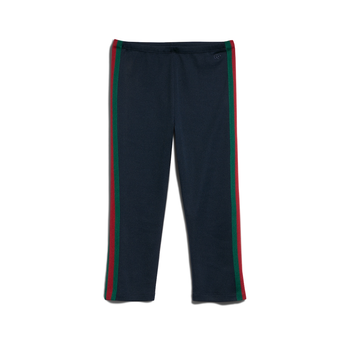 Rib Cotton Jersey Pants With Web Rib Cotton Jersey Pants With Web