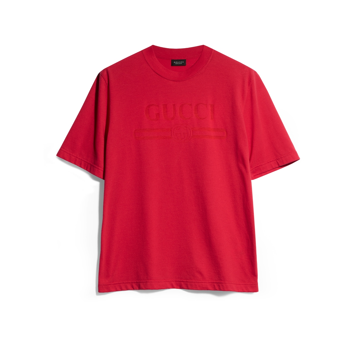 Gucci Cotton Jersey T-shirt With Devoré Detail