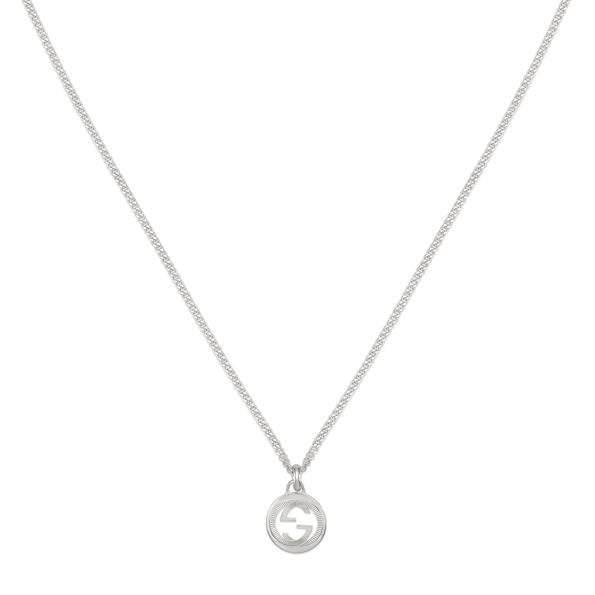 Gucci Interlocking Pendant Necklace