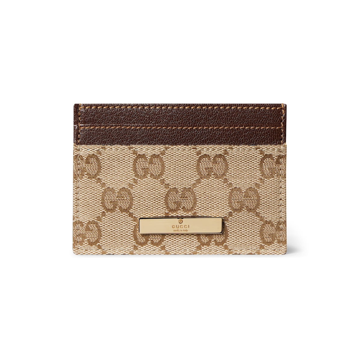 Card Case With Gucci Plaque Card Case With Gucci Plaque