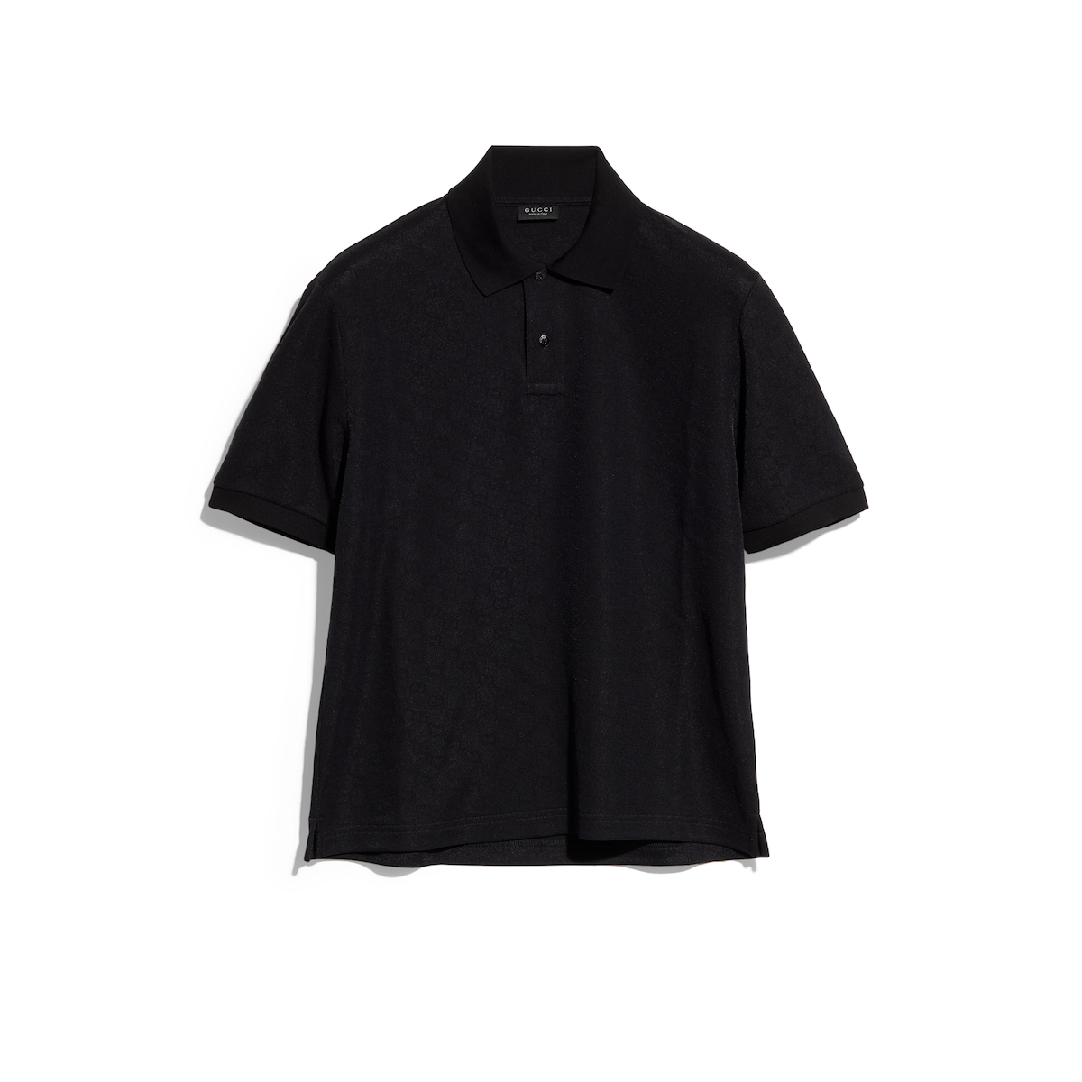 Gucci GG Technical Jersey Jacquard Polo Shirt