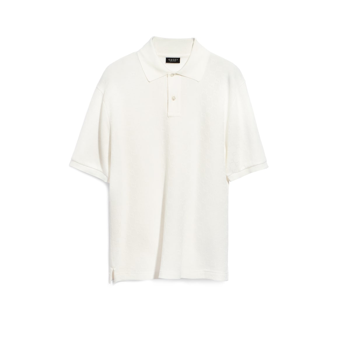 GG Technical Jersey Jacquard Polo Shirt GG Technical Jersey Jacquard Polo Shirt