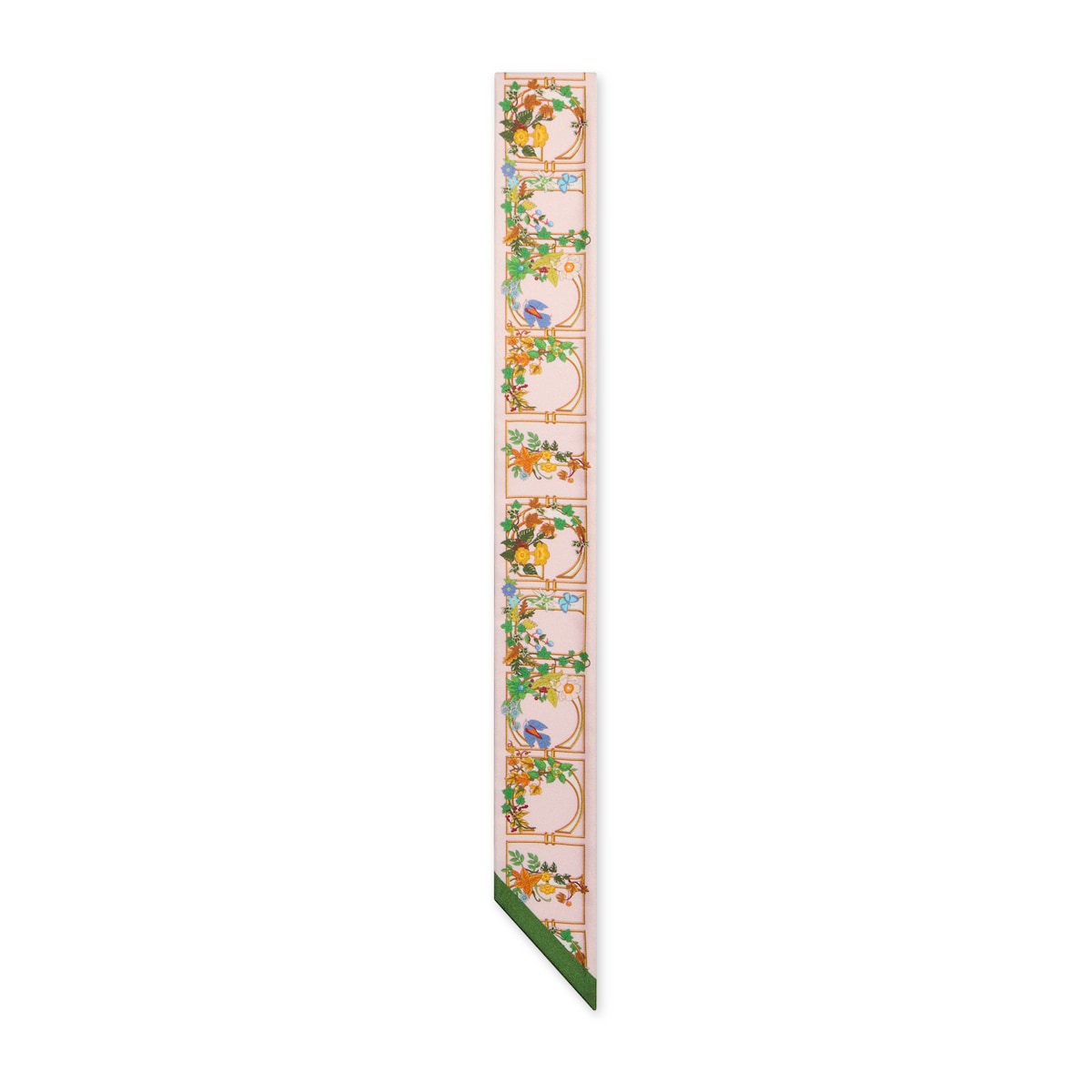 Printed GG Silk Twill Jacquard Ribbon
