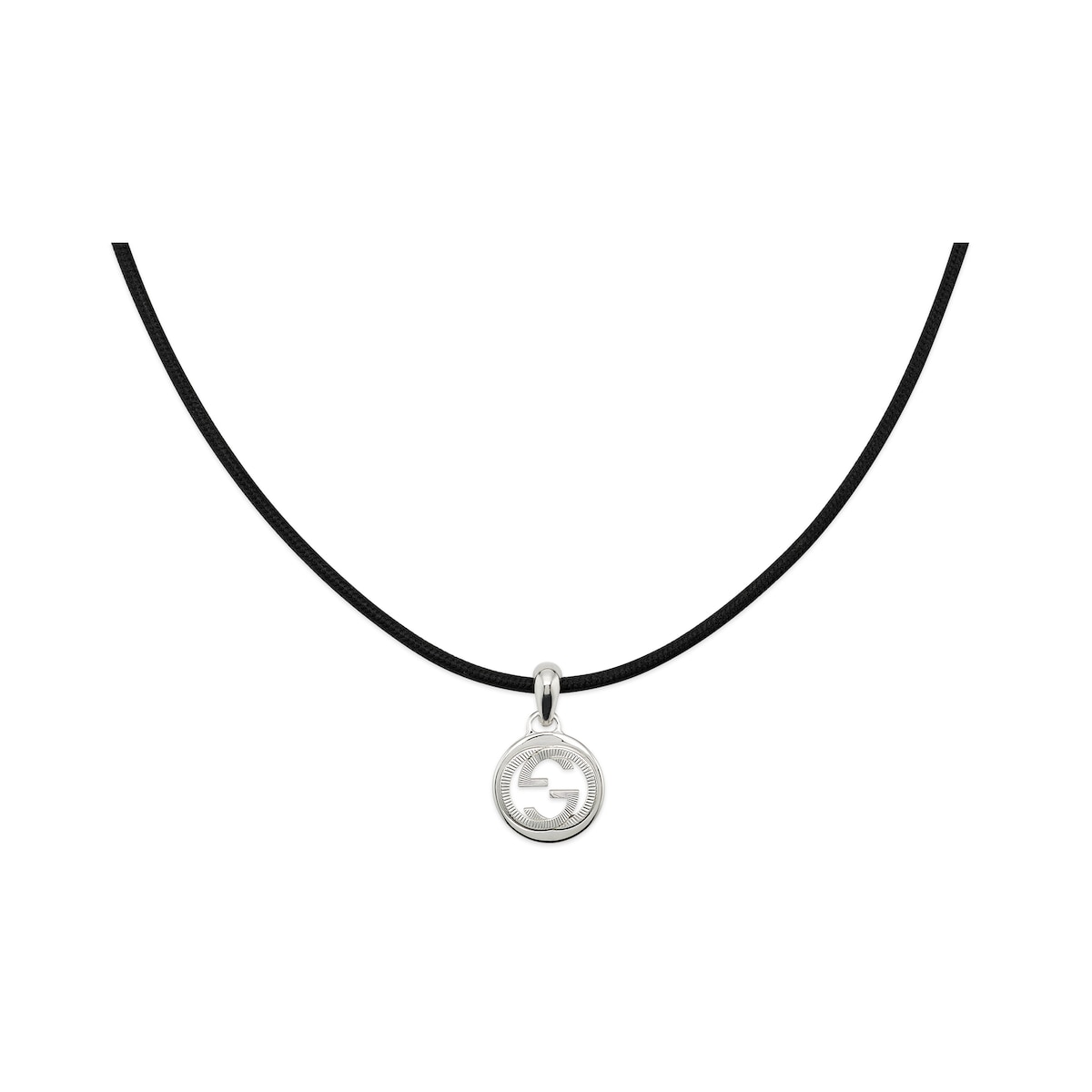 Gucci Interlocking Magnetic Cord Necklace