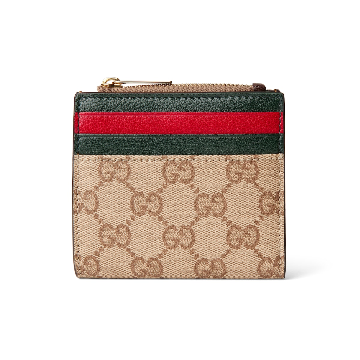 Zip Card Case With Multicolor Slots Zip Card Case With Multicolor Slots
