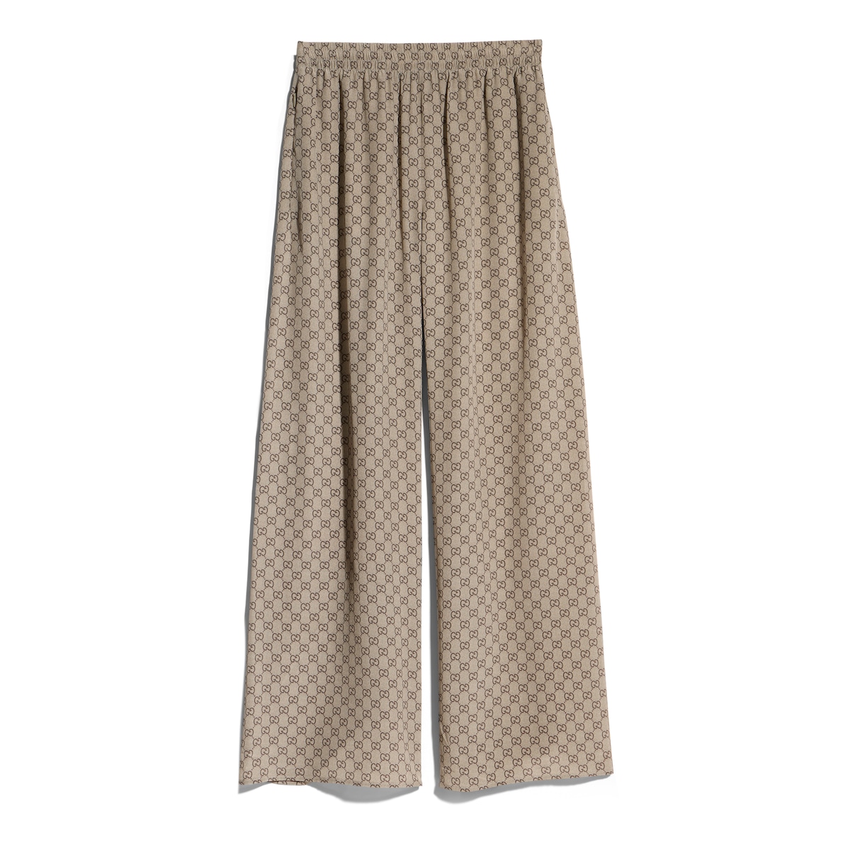 Printed Silk Leisure Pants Printed Silk Leisure Pants