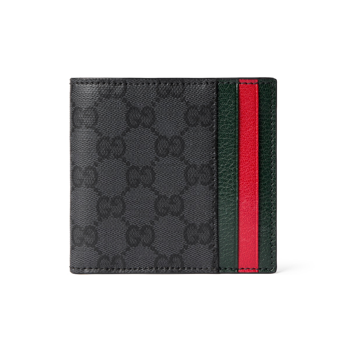 Gucci Bi-fold Wallet With Web Card Slots