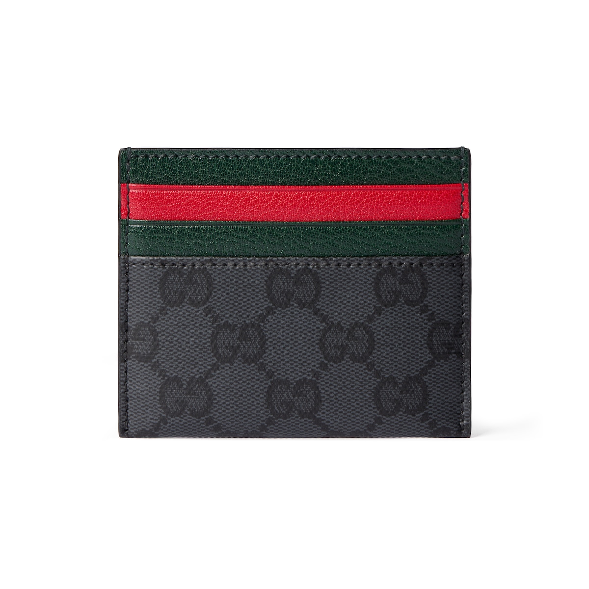 Gucci Card Case With Web Card Slots