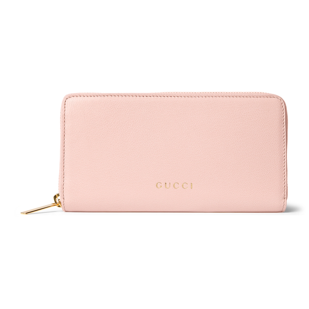 Gucci Zip Around Wallet With Gucci Lettering