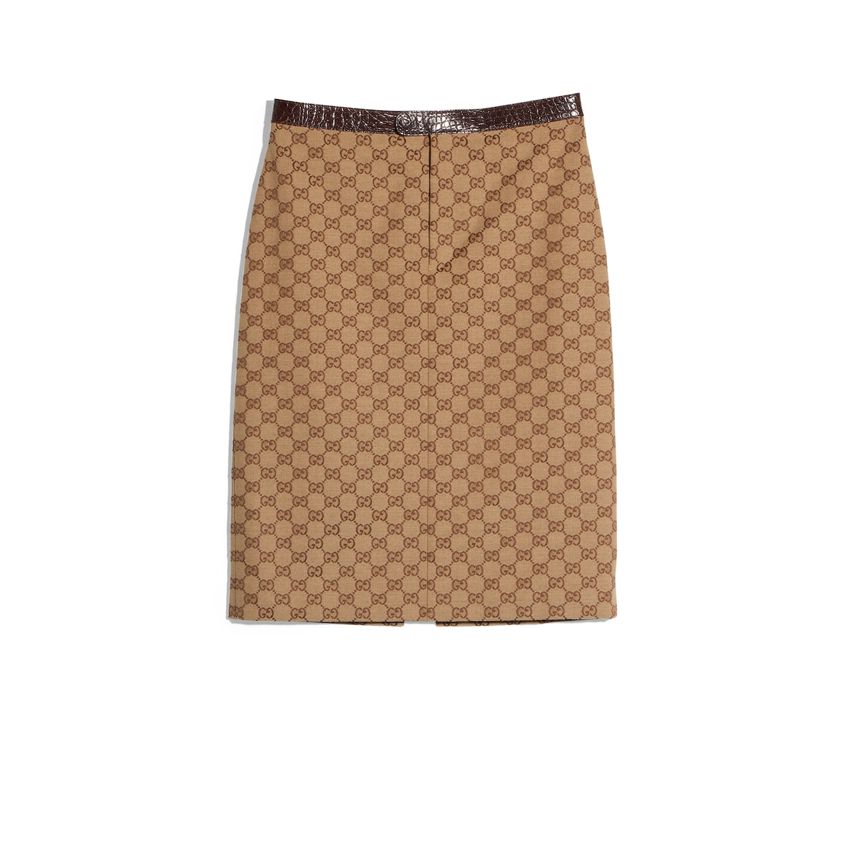 Gucci GG Cotton Canvas Skirt