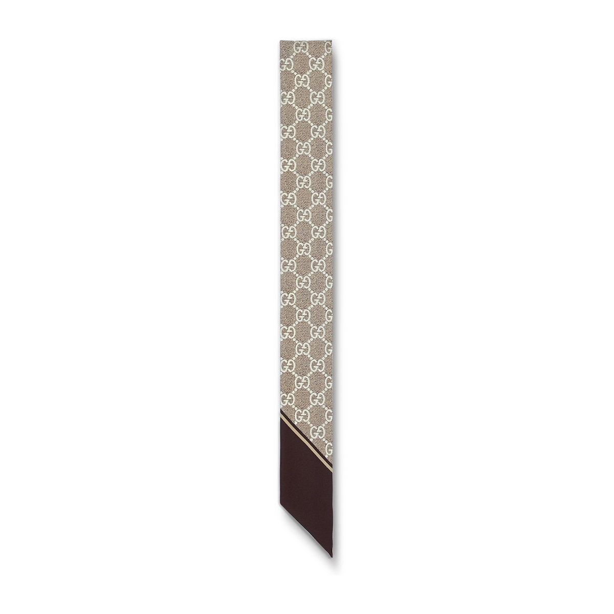 Gucci Printed Silk Ribbon
