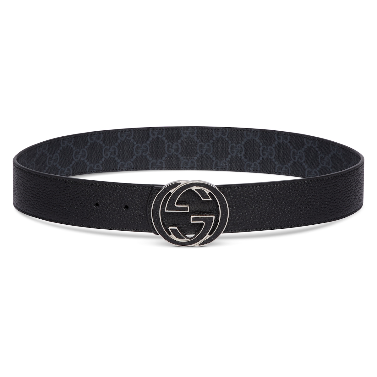 Gucci Reversible Belt With Interlocking G Buckle