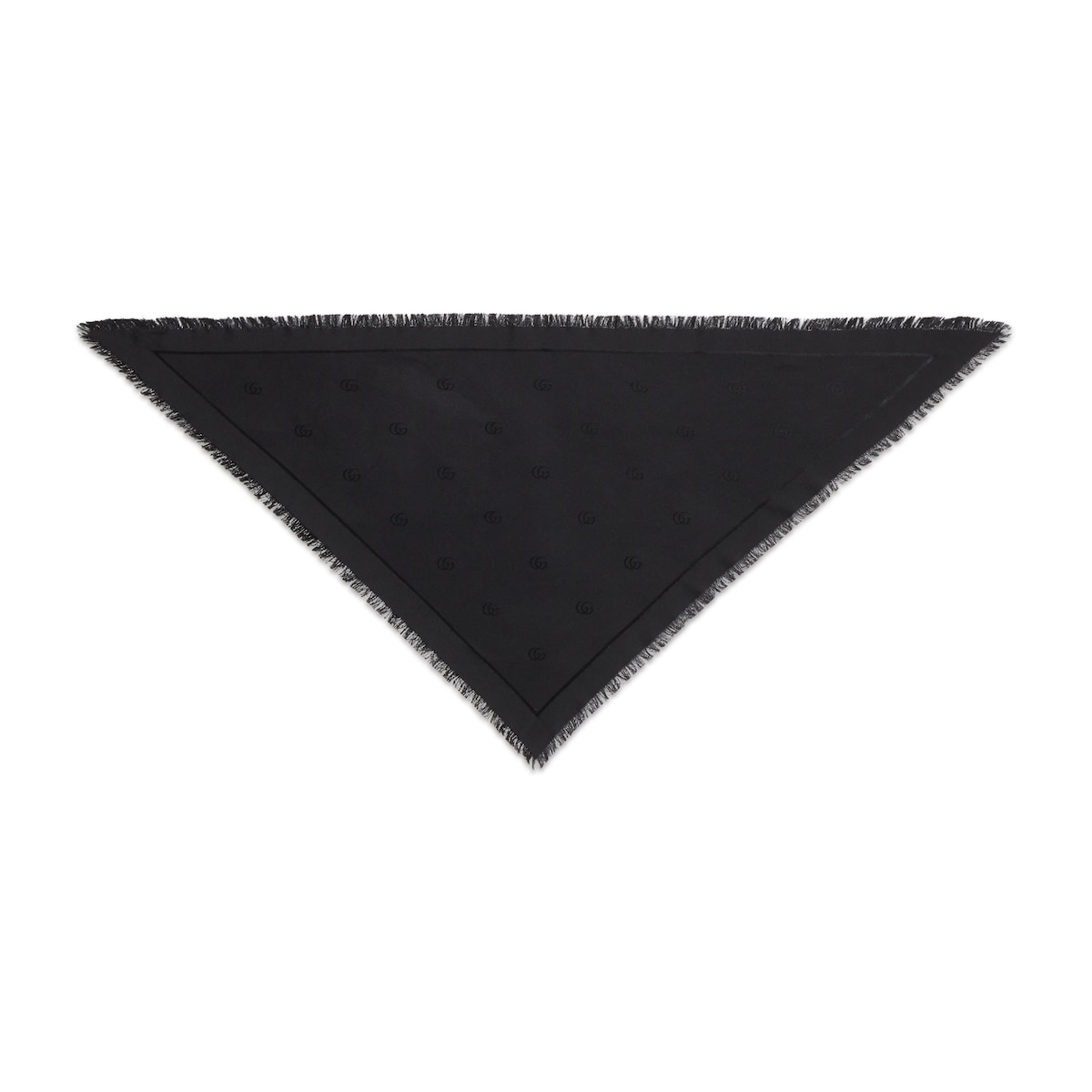 Gucci Double G Silk Wool Shawl