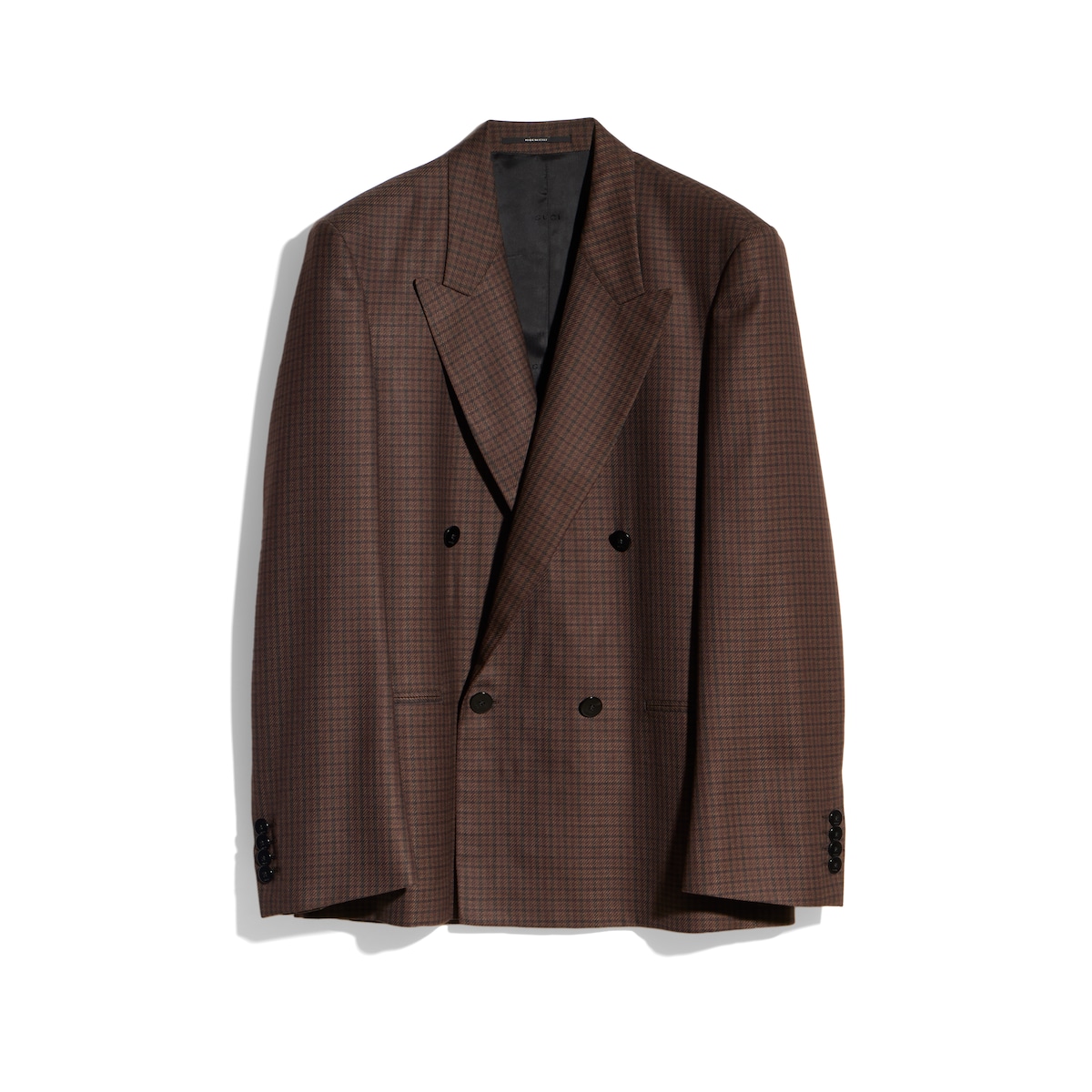 Gucci Gingham Wool Jacket