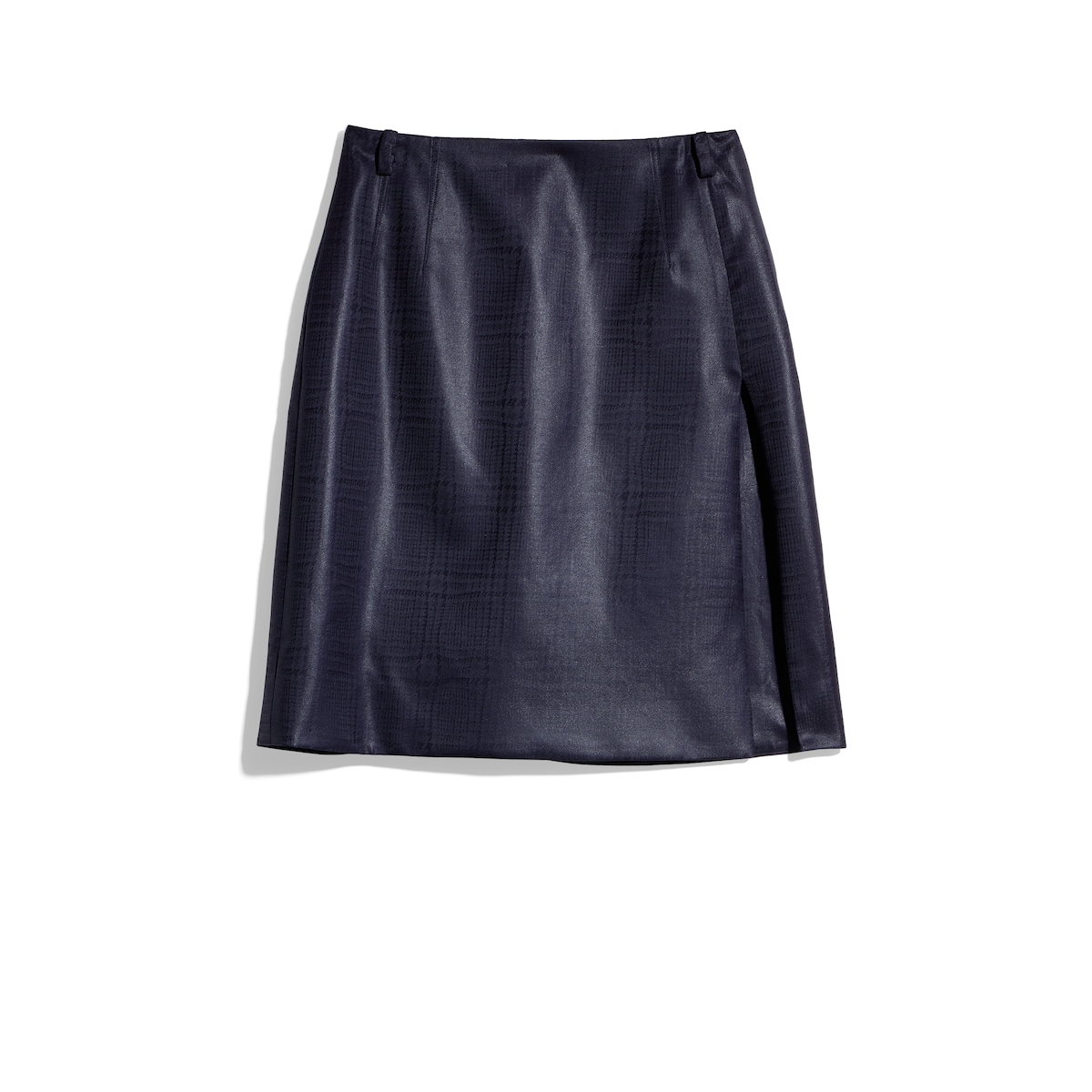Gucci Prince Of Wales Chintzed Wool Mini Skirt