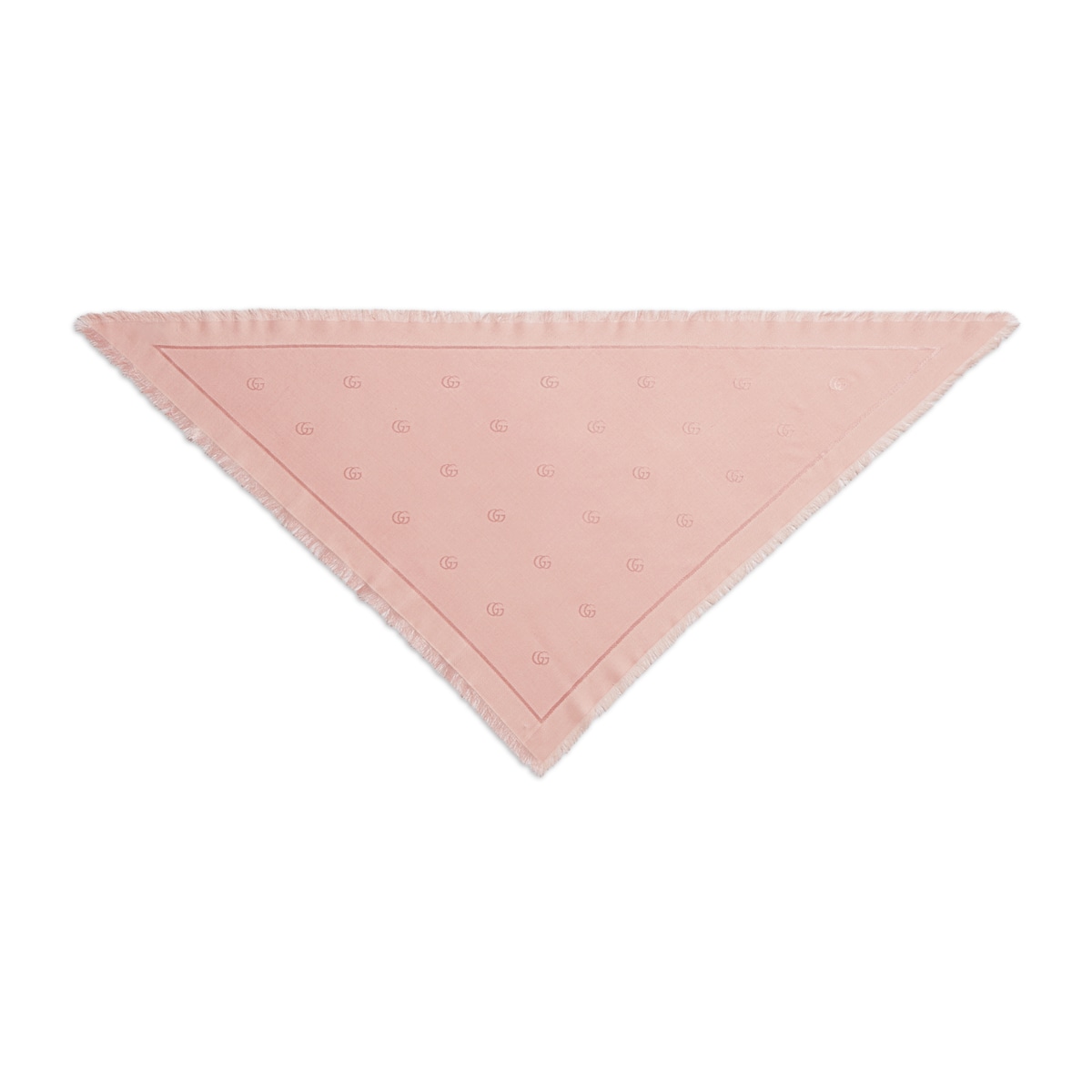 Gucci Double G Silk Wool Shawl