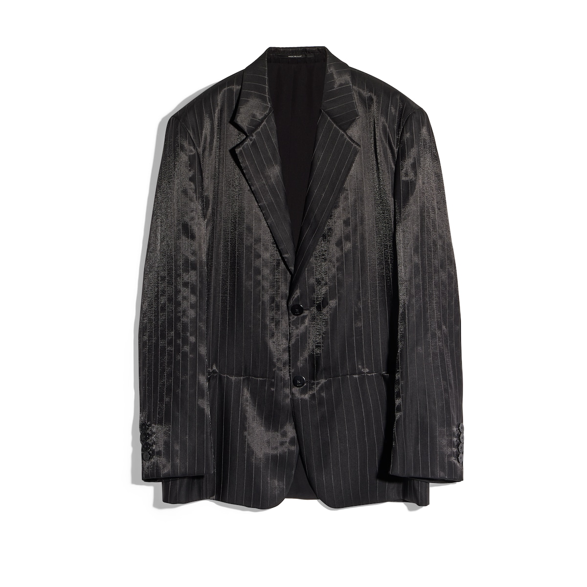 Gucci Pinstripe Wool Silk Jacket