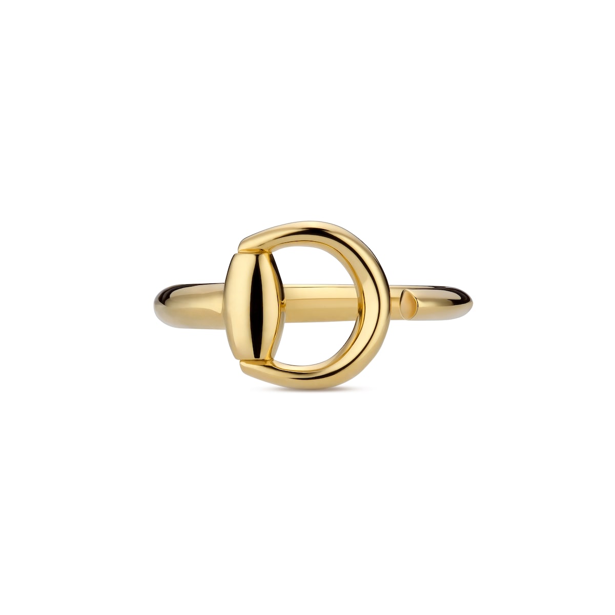 Horsebit 18k Open Ring