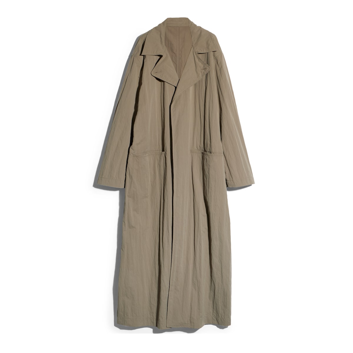 Gucci Washed Matte Nylon Trench Coat