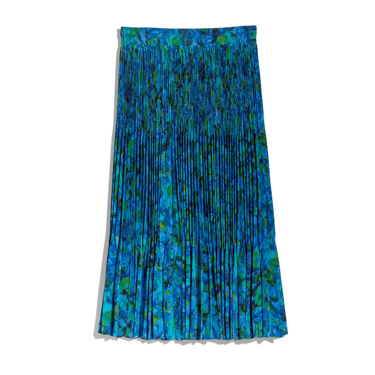 Printed Silk Crêpe De Chine Midi Skirt Printed Silk Crêpe De Chine Midi Skirt