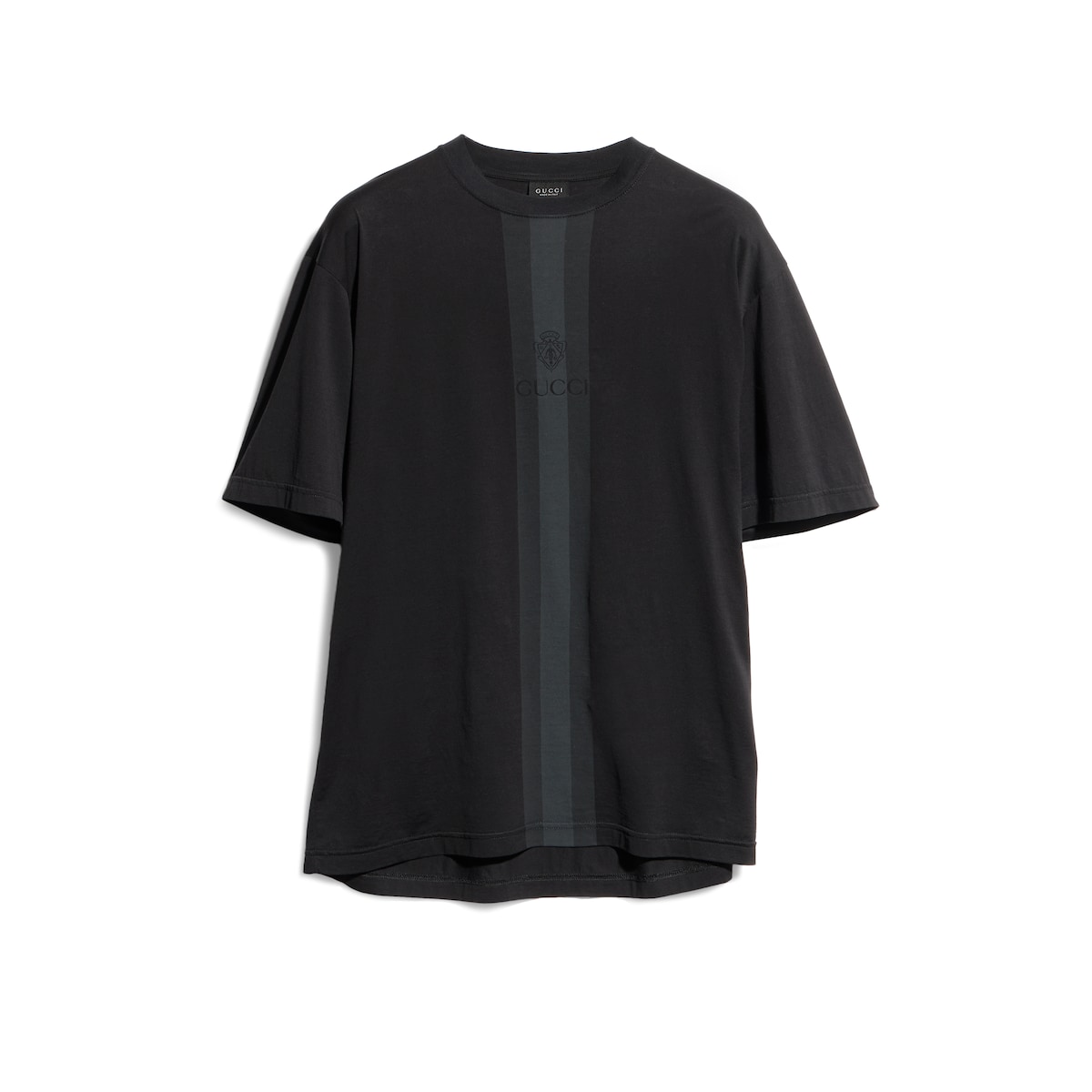 Cotton T-shirt With Muted Web