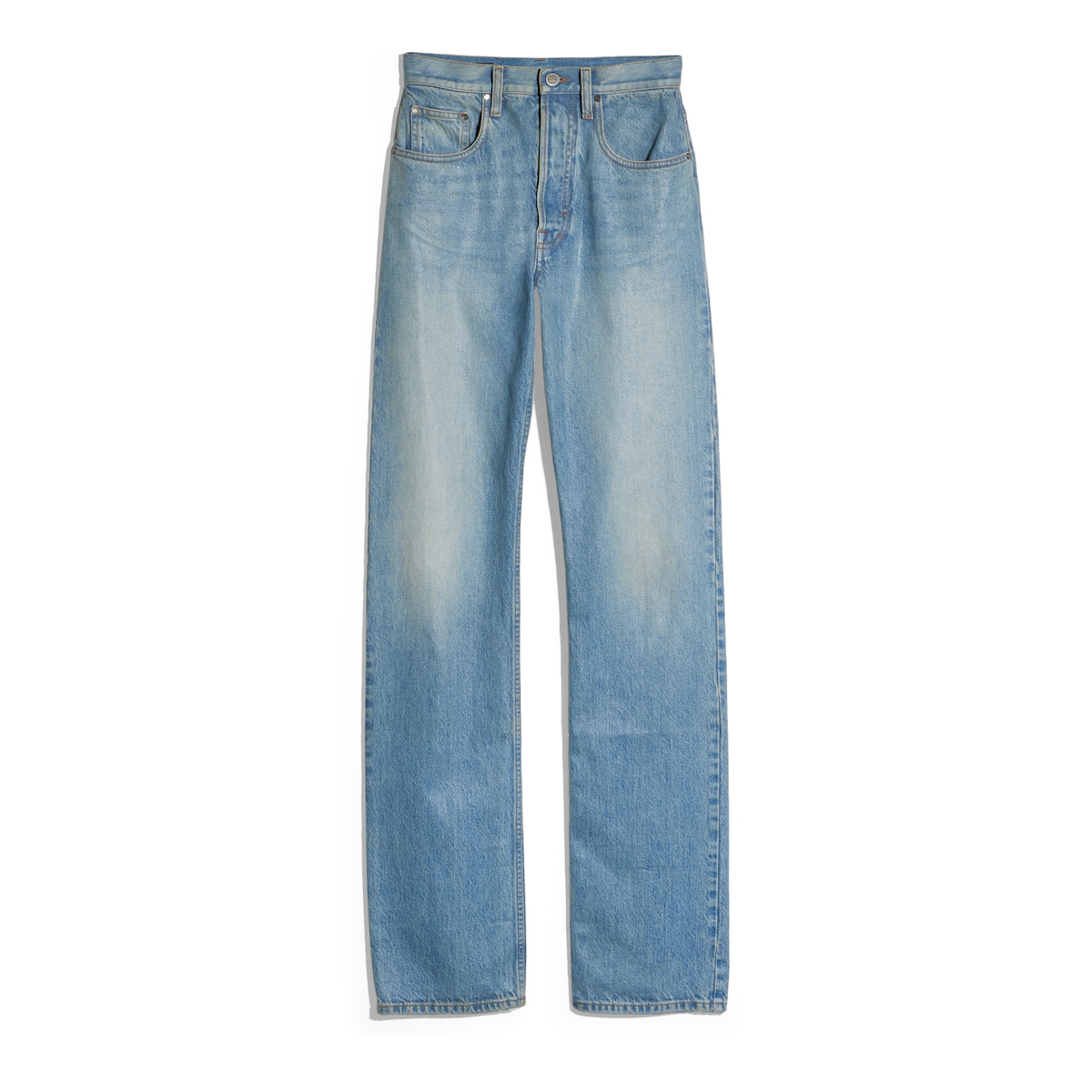 Gucci Cotton Denim Pants With Soft Coating