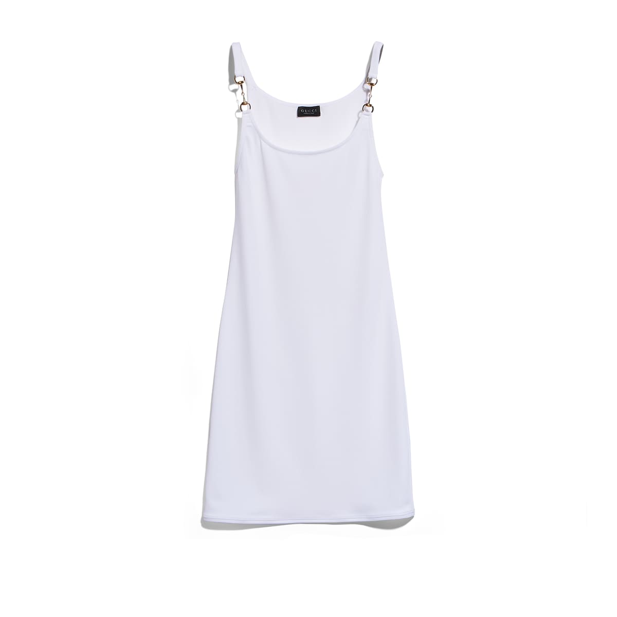 Gucci Viscose Crêpe Jersey Dress With Horsebit